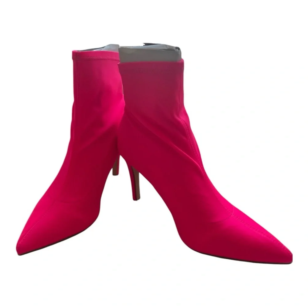 MIA Womens Makena Pink Neon💗 Fashion Boots Size 8.5 OPEN Box - Picture 4 of 6